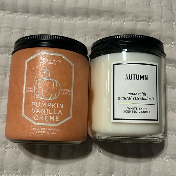 Bath & Body Works Other Bath And Body Works Fall Candle Bundle